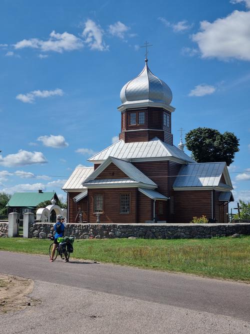 Orthodox church near the Belarusian border